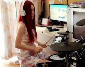 女主播 阳台 啪啪,女主播的私密瞬间